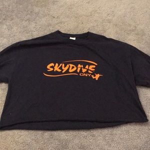 Baggy Cropped SkyDive Tee